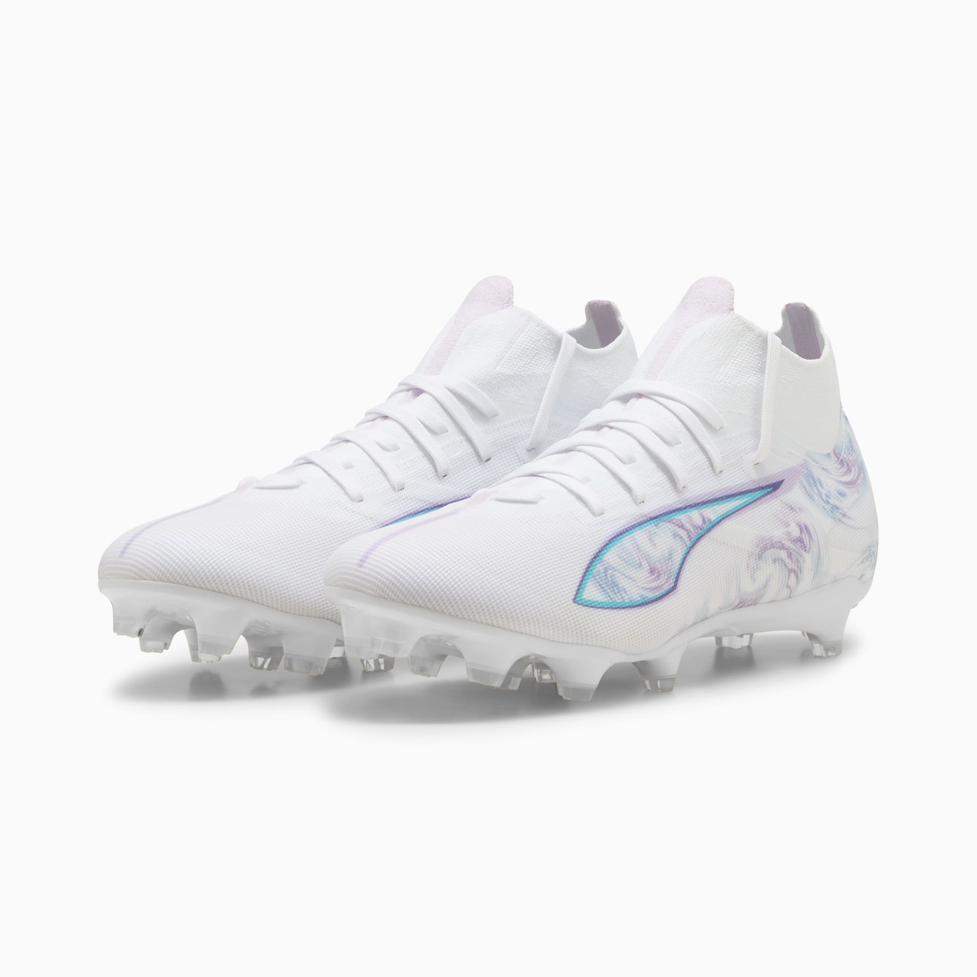 All white puma football boots clearance